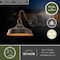 Vaxcel Dorado 1 Light Dusk to Dawn Bronze Gold Farmhouse Barn Dome Outdoor Wall Lantern T0367 - alternate 5